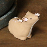 桜 と 鹿　張り子　角なし