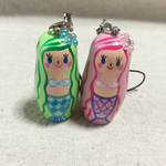 K様ご予約品＊人魚姫＊マトリョーシカ型ストラップ