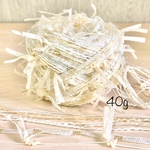 ひらりカスタード 引き揃え糸 40g