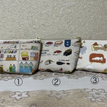 柄色々12㎝ファスナーマチ付きポーチ⭐︎一個300円