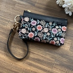かぎポーチ★インド刺繍リボン
