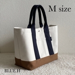 【帆布トートバッグ】M size・ランチバッグ・サブバッグ・通勤バッグ・マザーズバッグ・ハンドバッグ・8号帆布