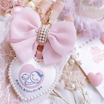 【大きなリボン付き🎀】 マタニティマーク 両面 マタニティキーホルダー マタニティロゼット マタニティーマーク 豪華 可愛い おなかに赤ちゃんがいます 初マタ 双子 3つ子 あかちゃん 母子手帳 妊娠