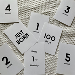 マンスリーカード　月齢カード　monthly card  命名書　手形足形　送料無料