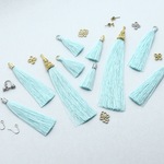 ♯34【絹100％】正絹糸タッセル〈ピアス・イヤリング・ハンドメイド素材〉