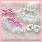 【☁️ゆめ心地🍬】ふわっとわたあめケープ