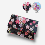 【桜／黒】＊セミオーダー＊　 御朱印帳ケース、御朱印帳入れ、御朱印帳袋〈アトリエ凛〉