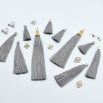 ♯30【絹100％】正絹糸タッセル〈ピアス・イヤリング・ハンドメイド素材〉