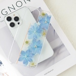 【#348】＊送料無料 ＊押し花スマホケース＊iPhoneケース押し花＊koko＊紫陽花