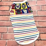 最終価格‼️🎀《price down》②マスクマン& colorful boder  ノースリーブ　Ｓ