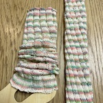コットン♪  手編み　レッグウォーマー