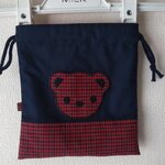 アップリケコップ袋ハンドメイド