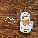 〈再販〉やまのいえガール▷◁刺繍ストラップ