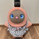 ラボット服　ハート柄ワンピース