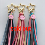 スター☆タッセルキーホルダー(pink)
