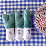 気持ちお値引き）おしゃべりネギくん3兄弟スプラッシュトイ（全体が柔らかなポリエステル）犬猫赤ちゃんおもちゃ、女子筋力UPニギニギ