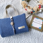 《大人気》ヌビキルト　デニムブルー　レビューブックカバー受注生産　 看護師　管理栄養士　保健師　社会福祉士　その他のサイズもご相談ください✨