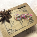 レジンめがねブローチ（ポップ）