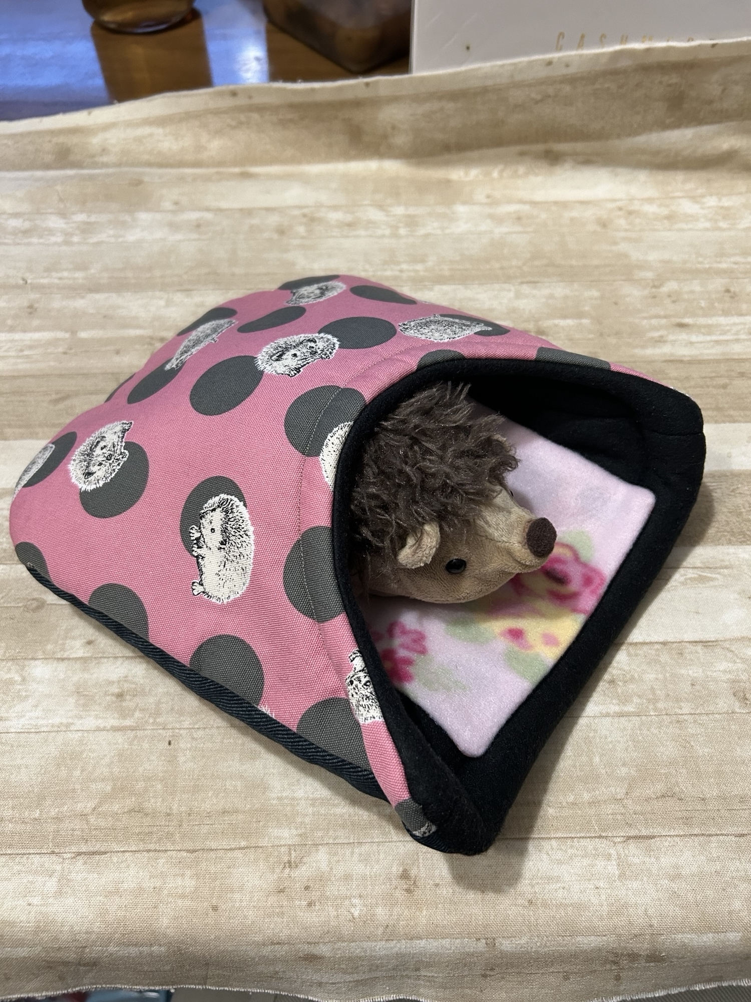 ハリネズミ寝袋　パープル ハリネズミ寝袋パープル