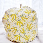 ミモザの鍋布団　保温効果が持続する鍋カバー　鍋帽子