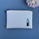 ファゴット｢楽器びと｣刺繍ポーチ