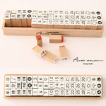 文字スタンプセット-手帳用-（K10-06）　