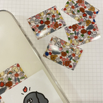colorful とdog 