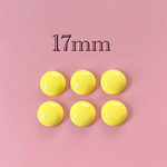 importアクリルカボション　イエロー　6個入り
