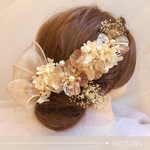 ⟦送料込み⟧ お花の髪飾りNo.137 9本セット ブライダル 結婚式 ヘッドドレス ウエディング フォトウェディングかすみ草 ヘアアクセサリー ヘアドレス 髪飾り 前撮り 卒業式 和装 