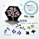 ～　海図鑑　ピアス（ノンホールピアス）　～　 　　　　　　　　　　　　　小さな海の生き物たち