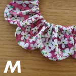 猫首輪《M》リバティ ペタルウィッシュ ピンク