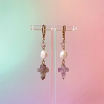 Amethyst cross × PS pierce (NO9563)