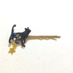 夜の黒猫①☆ヘアピン