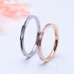 【お盆限定価格】幸せを願うペアリング ☆  ペアリング ステンレス 刻印  リング 指輪 アレルギーフリー ピングゴールド ブラック〈2本ペア価格〉
