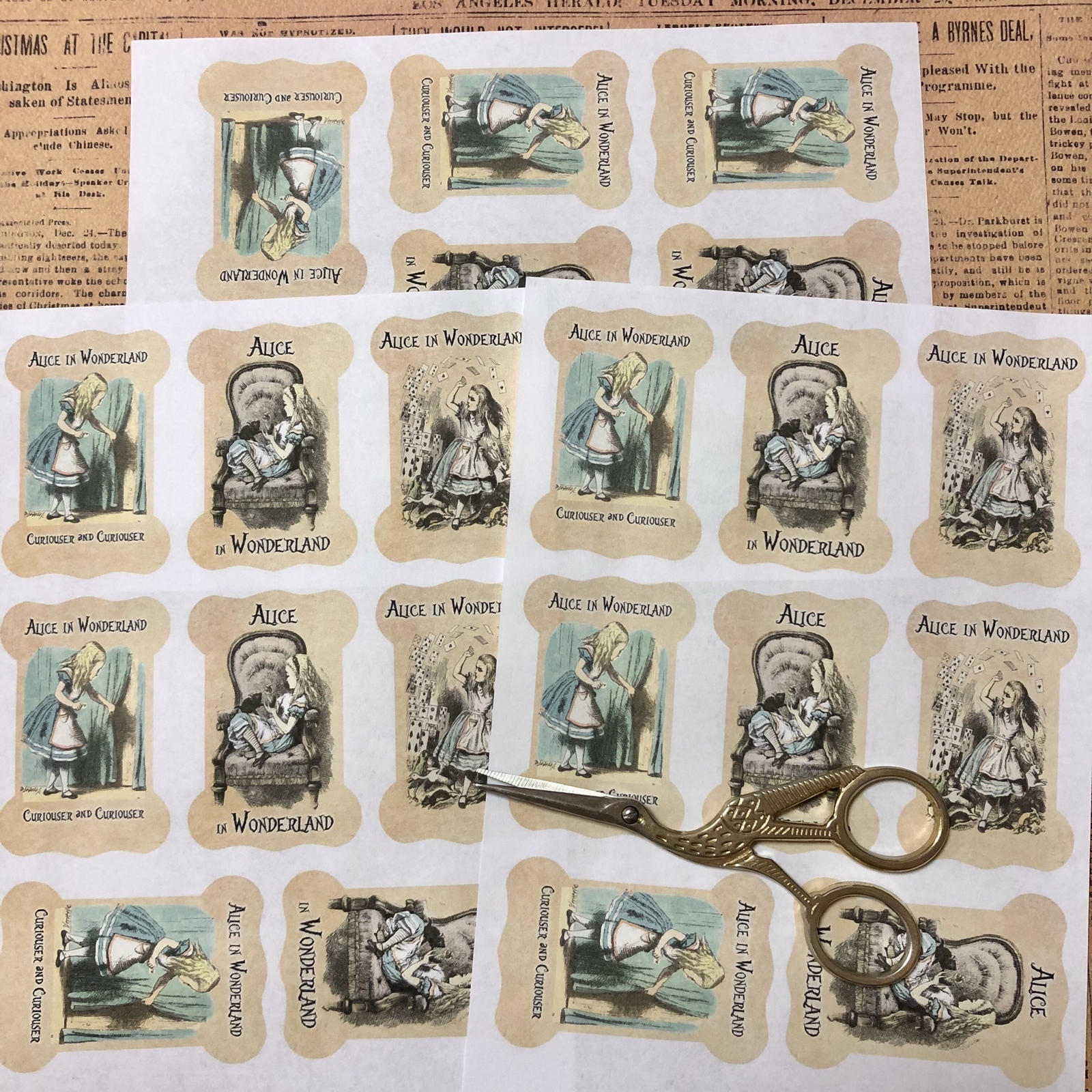 再販×27)ピンクの紙ものセット＊コラージュ素材＊ジャンク