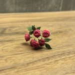 赤い薔薇　6本