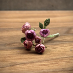 くすみカラーの薔薇　6本