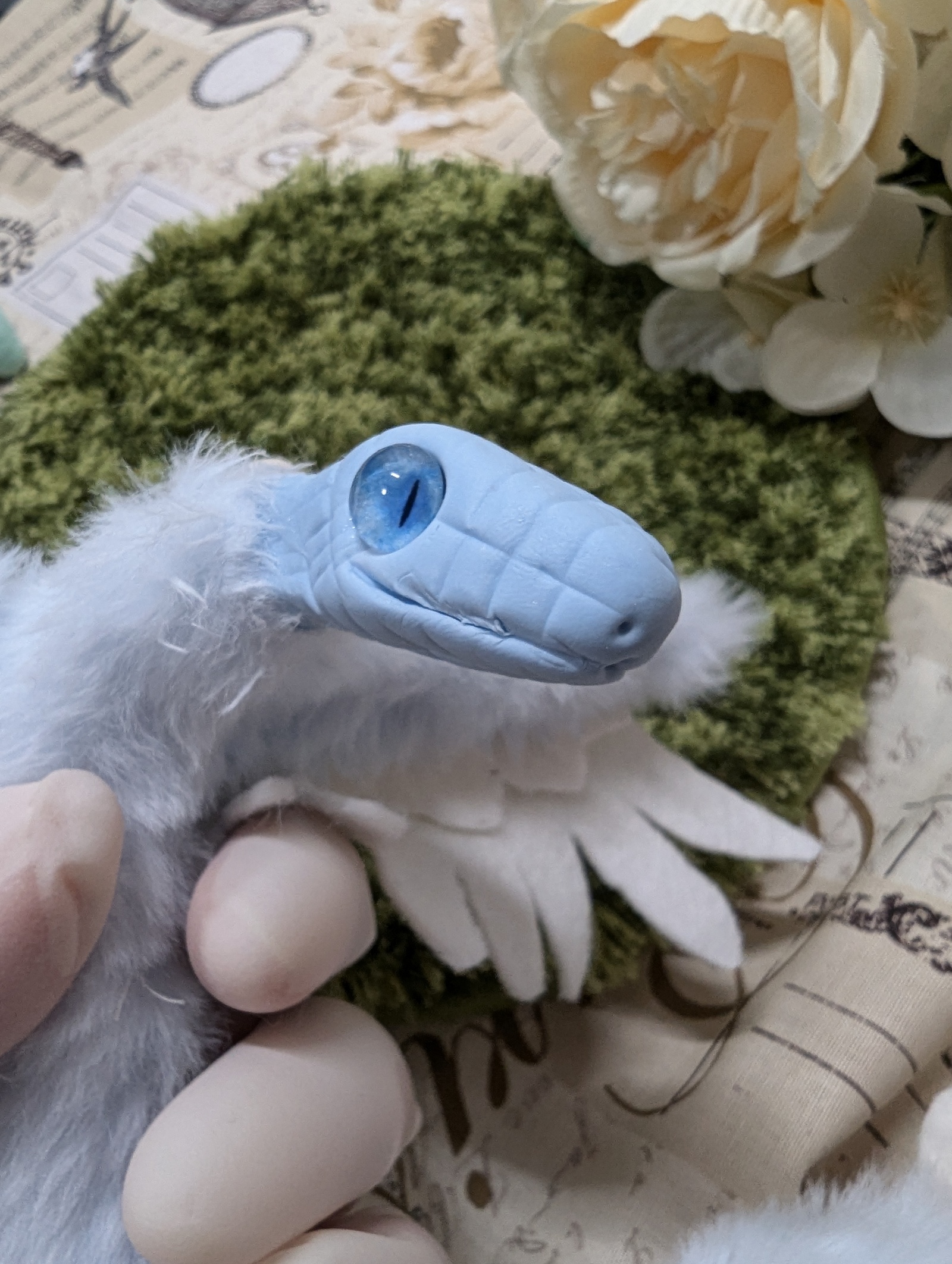 マボロシケモノ『リュクルカン』手乗りアートドール マボロシケモノ｢リュクルカン｣手乗りアートドール - CROW0906'S