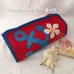 BOXティッシュカバー　イカリ×ホヌ　ハワイアンキルト⑦