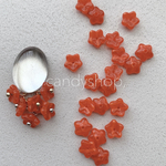 gold    flower charm 