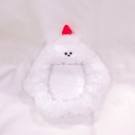 宇宙人くんのふわふわトレカケースinいちごケーキ