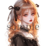 オリジナル人物ステッカー♡No.2110