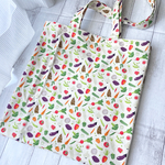 野菜柄　お買い物バック