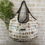 ハンドメイド◆ころんとバッグ◆モルモット◆モルフェイス◆モルモットバッグ◆小動物バッグ◆グラニーバッグ　◆トートバッグ