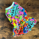 ピックアップSALE☆犬服　アニマル×ペイントカラー　ワンピース　ハンドメイド