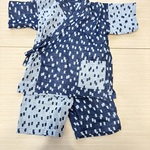 播州織Wガーゼの甚平  100cm