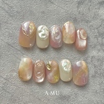 ネイルチップ　pansy shell