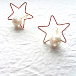 再8❤️スターパールピアス