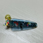 夜空の池の金魚ヘアクリップ