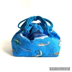 保温保冷・サメ・お弁当袋（Mサイズ）